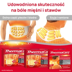ThermaCare na plecy i biodra kompres rozgrzewający - 2 szt./opak