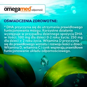 Omegamed Odporność 5+ kapsułki do żucia - 30 szt./opak