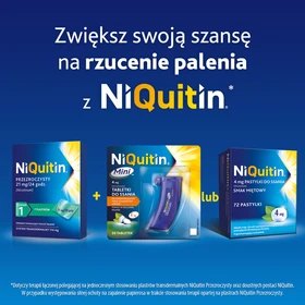 NiQuitin MINI 4 mg tabletki do ssania - 60 szt./opak